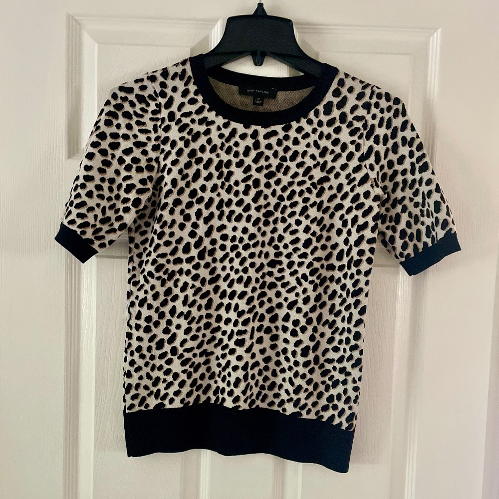 Animal Print Sweater